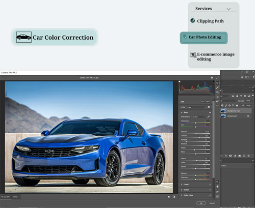 Color Correction service